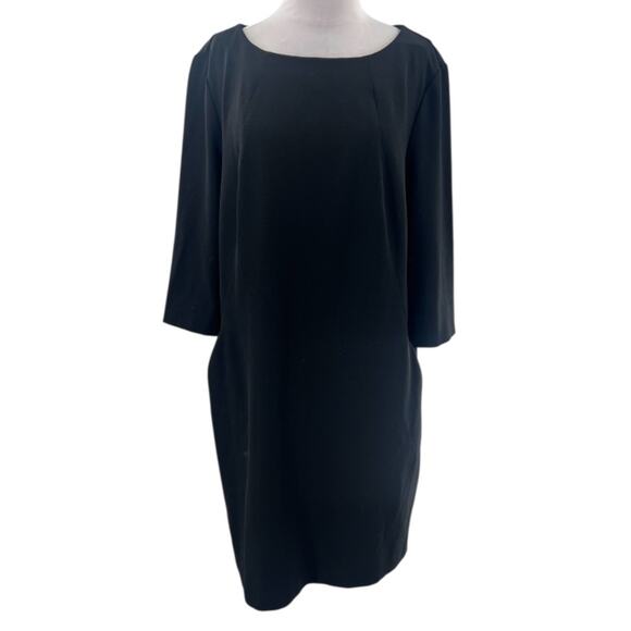 MM LaFleur The Etsuko Dress Plus - WonderTex black sz 2X - Picture 4 of 9